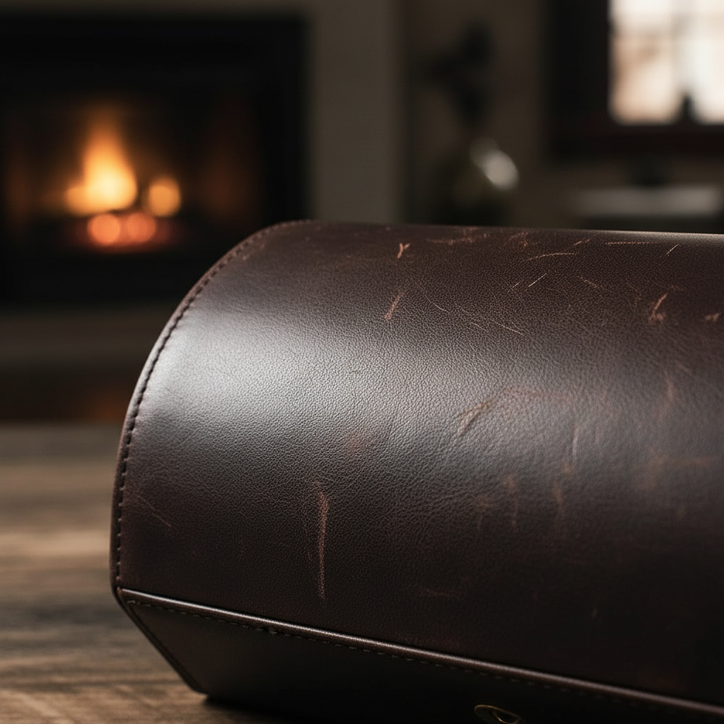 Classic Leather Watch Roll - FEAT1