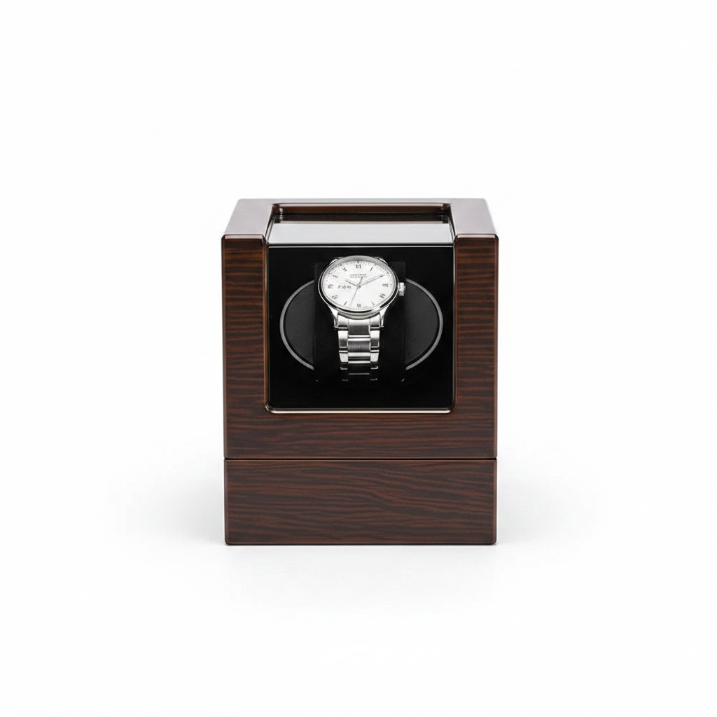 Wood & Glass Watch Winder