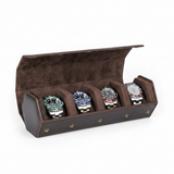 Classic Leather Watch Roll