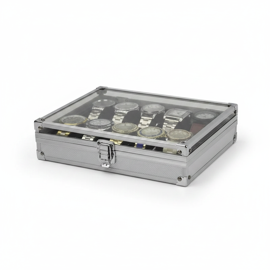Aluminium Watch Display Box