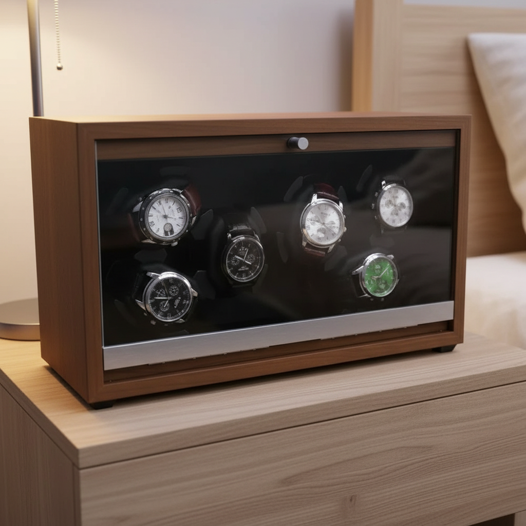 6-Slot Rechargeable Watch Winder