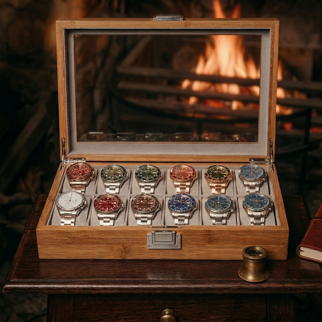 Bamboo Watch Box