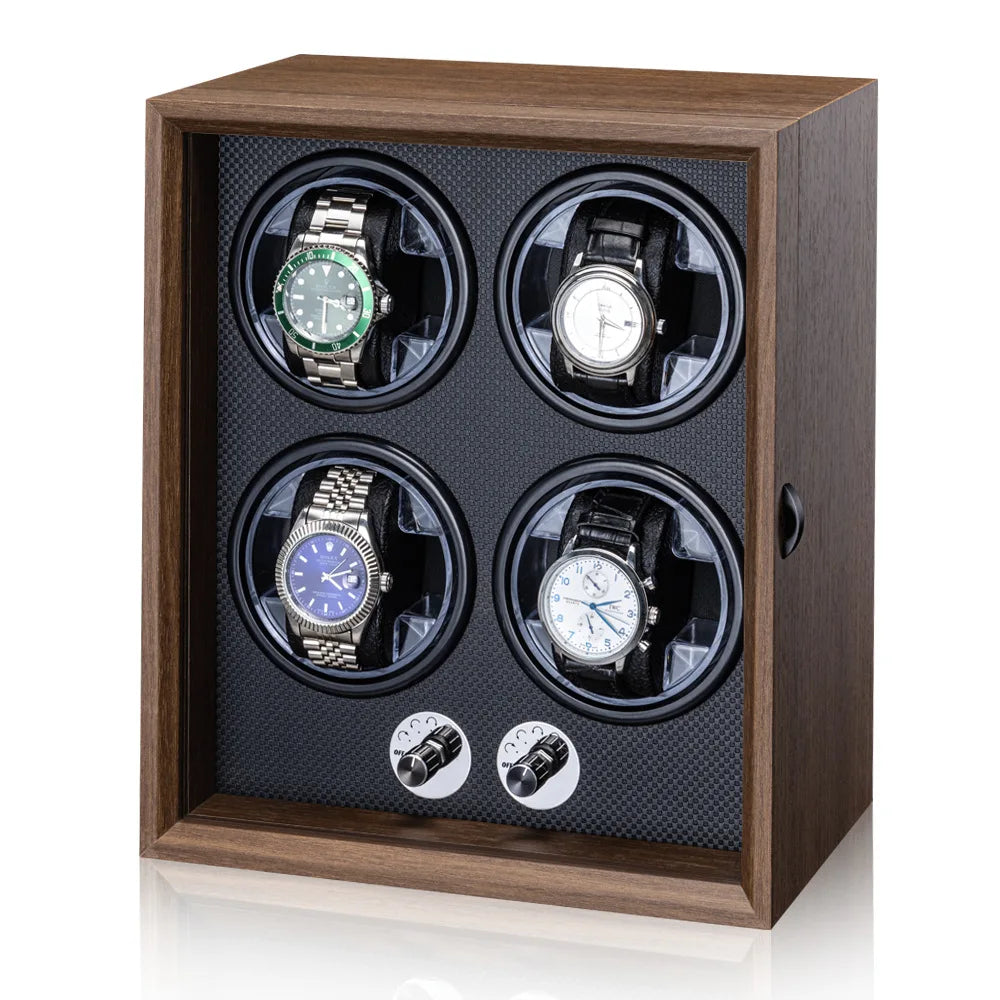 LED Wooden Watch Winder