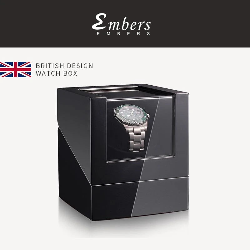 Wood & Glass Watch Winder