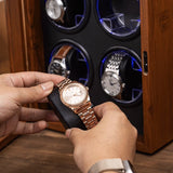 LED Wooden Watch Winder