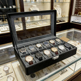 12-Slot Watch Box