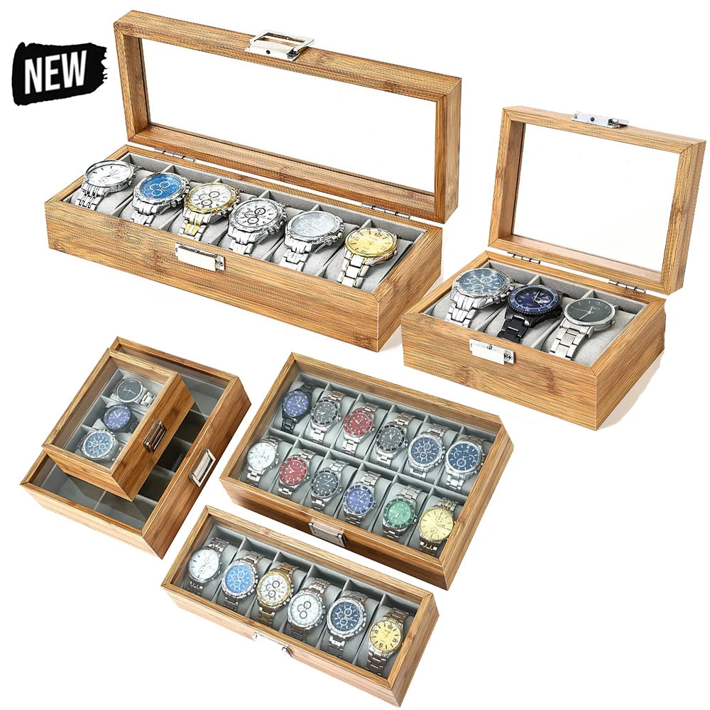 Bamboo Watch Box