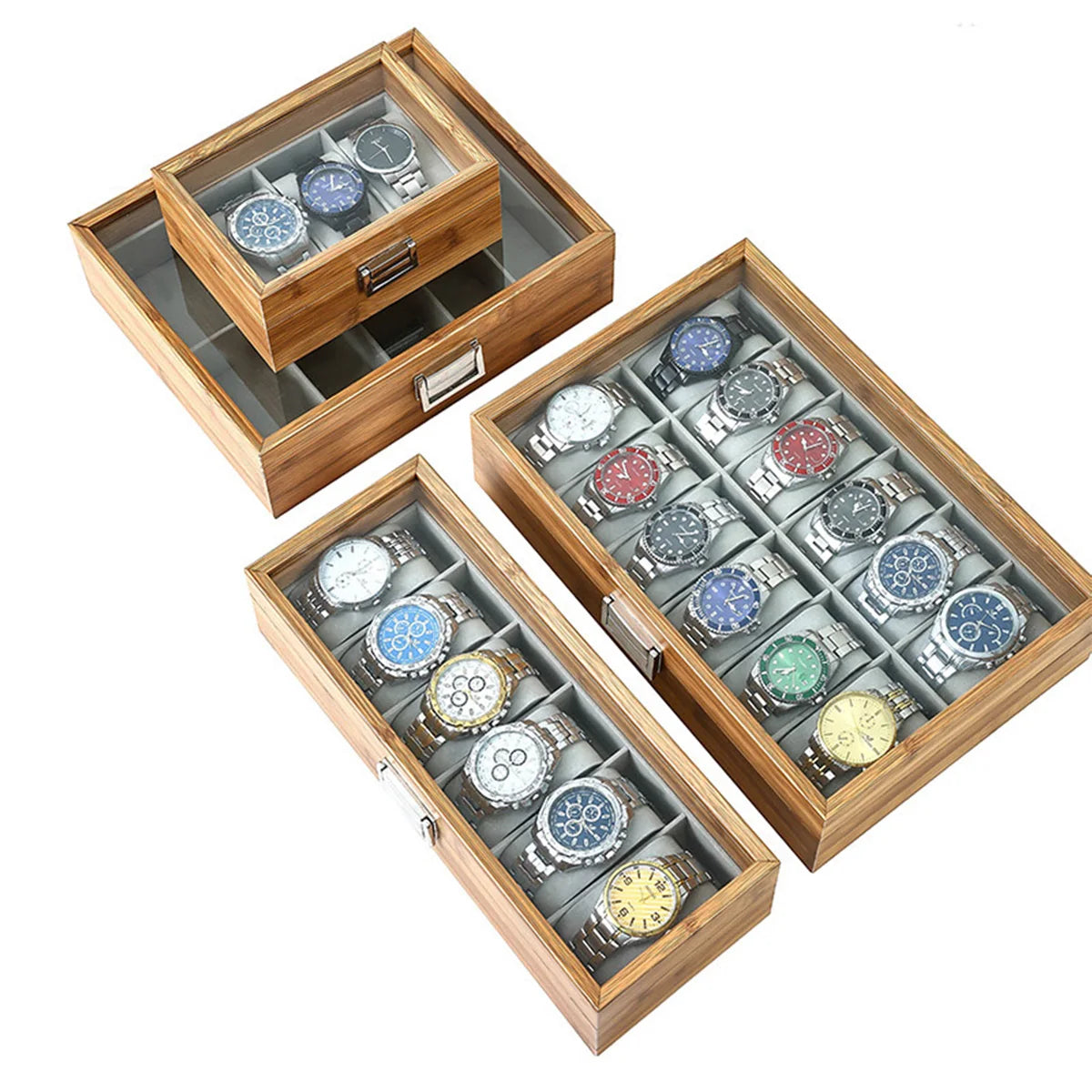 Bamboo Watch Box