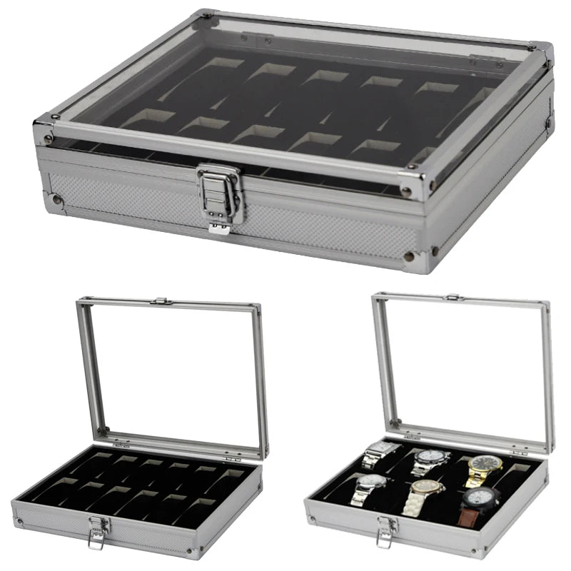 Aluminium Watch Display Box