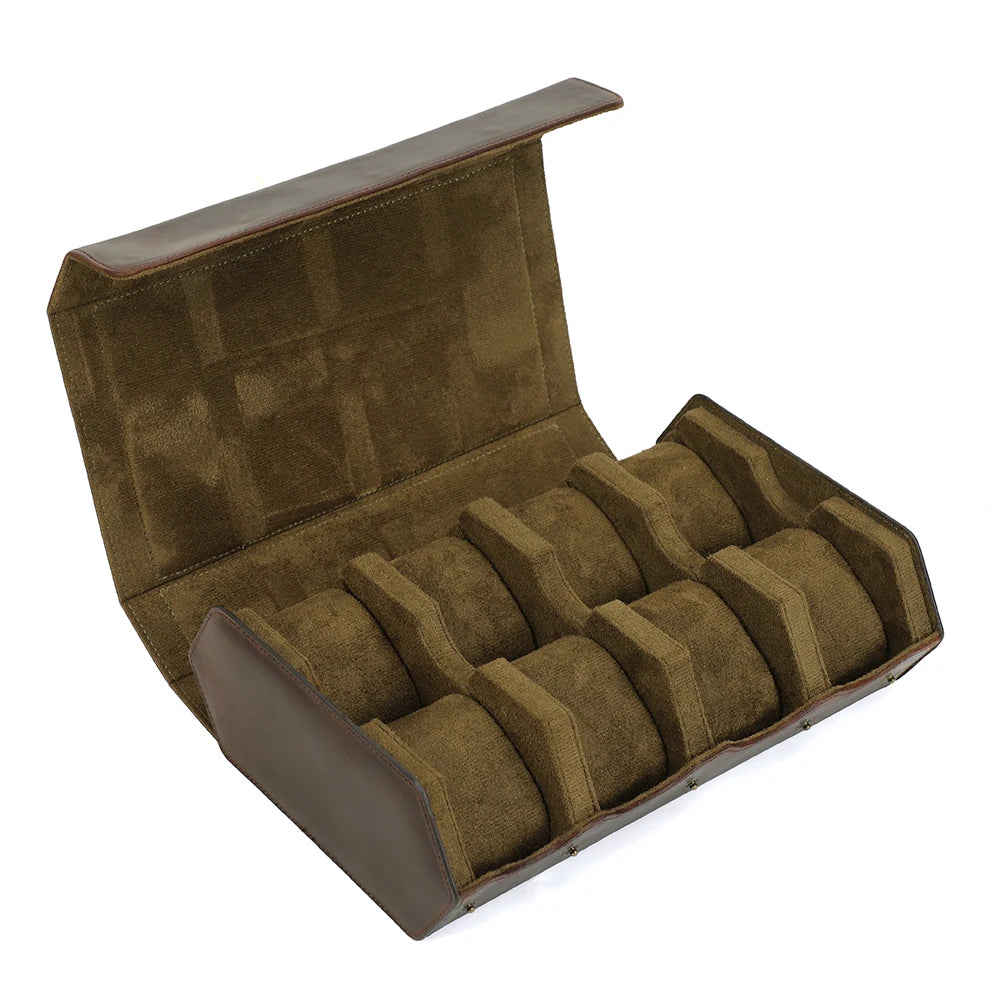 Classic Leather Watch Roll