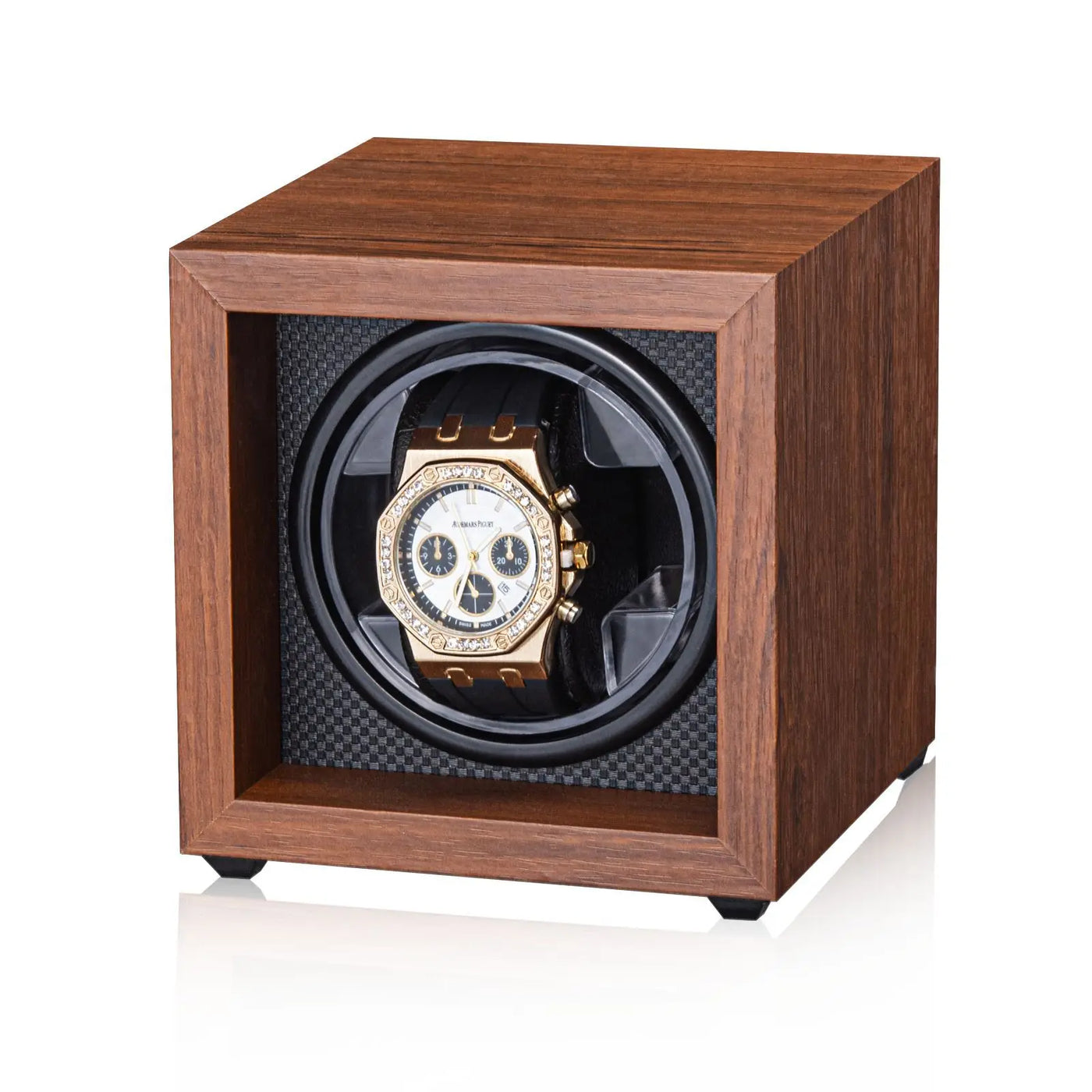 LED Wooden Watch Winder