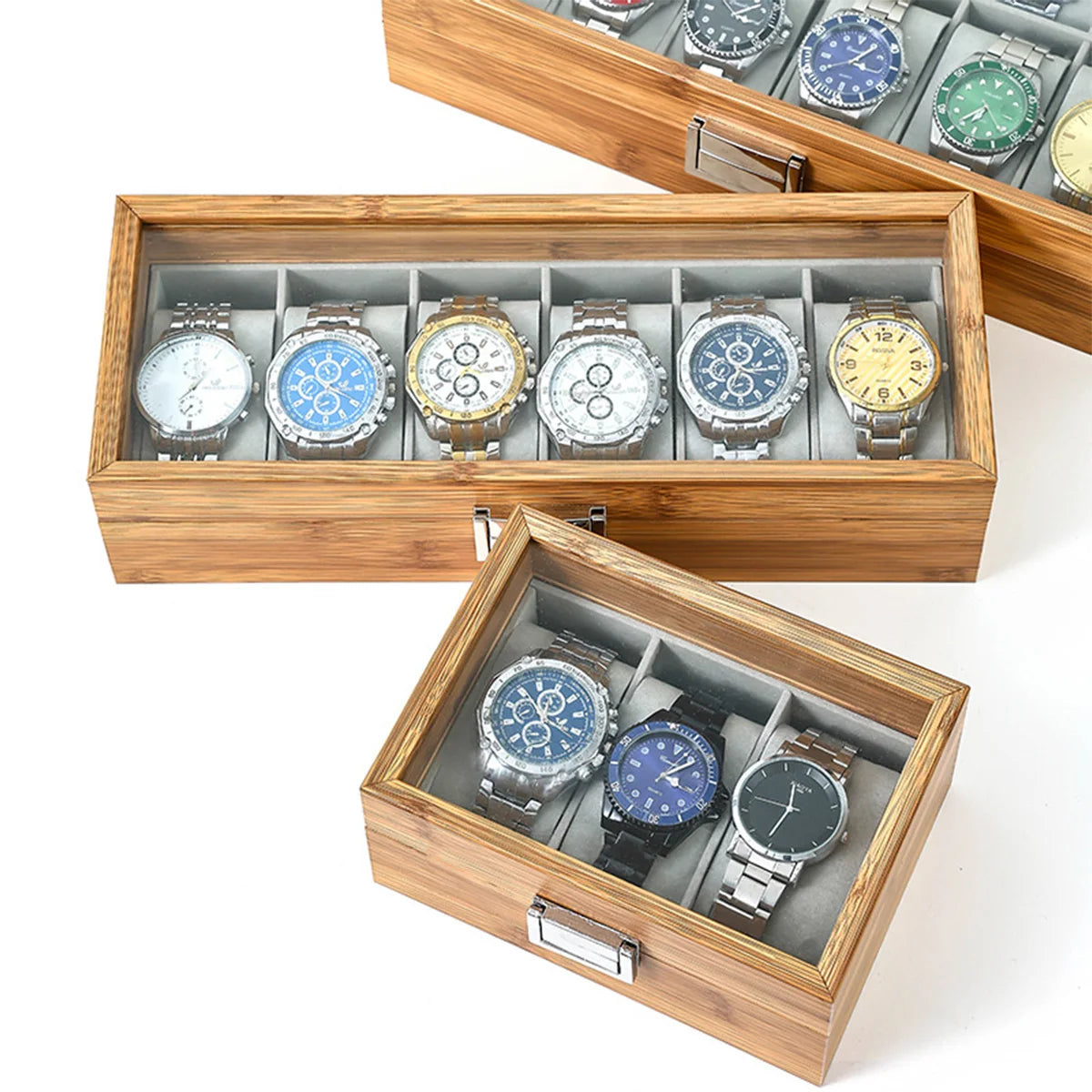 Bamboo Watch Box