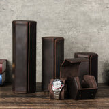 Classic Leather Watch Roll