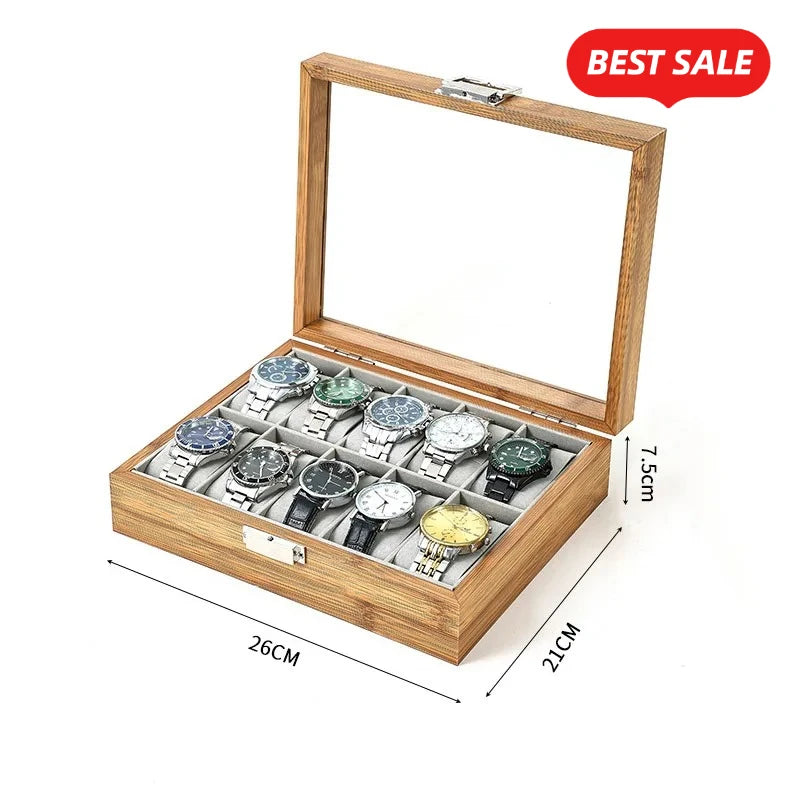 Bamboo Watch Box
