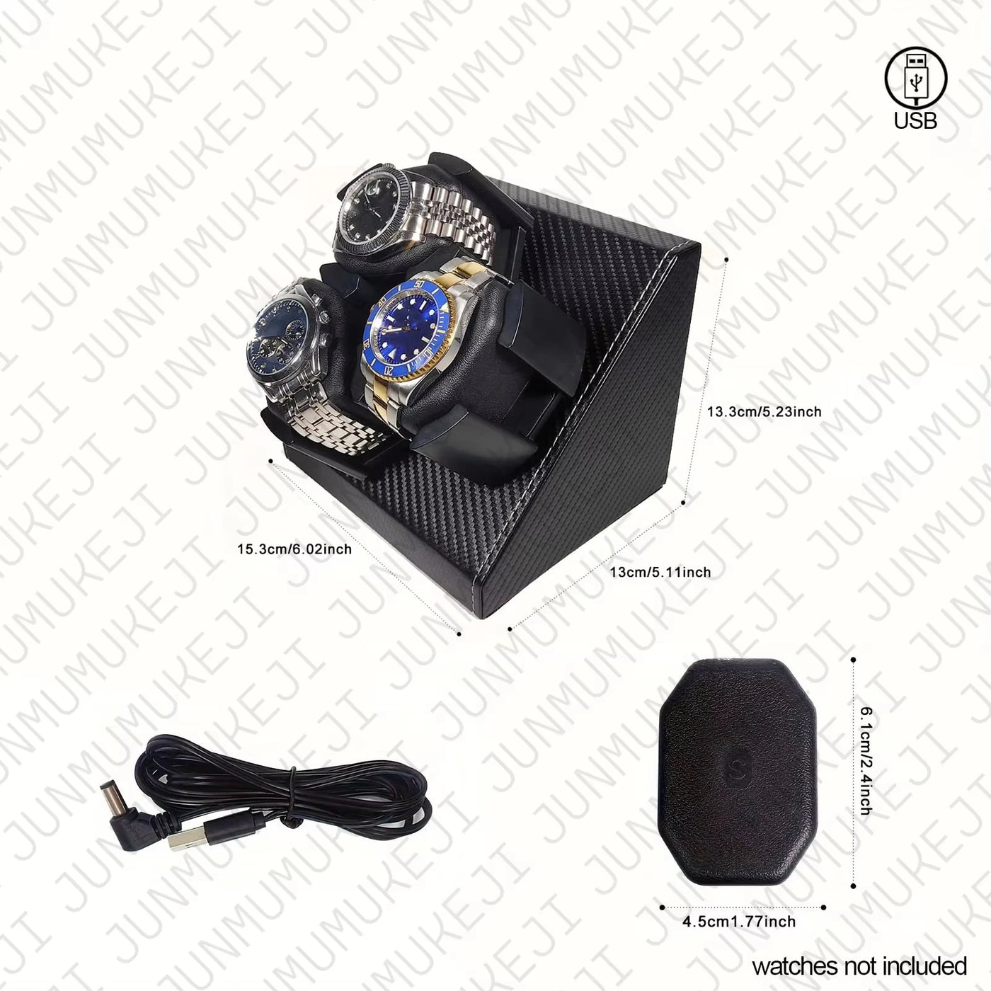 3-Watch Rotating Winder