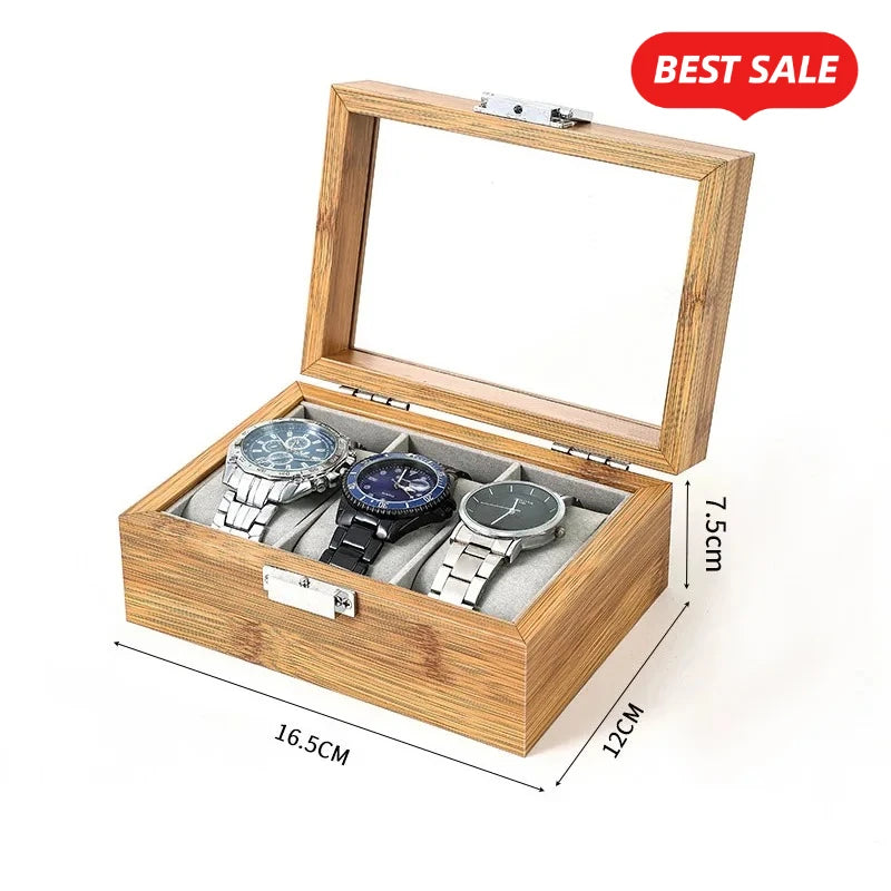 Bamboo Watch Box