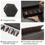 Classic Leather Watch Roll