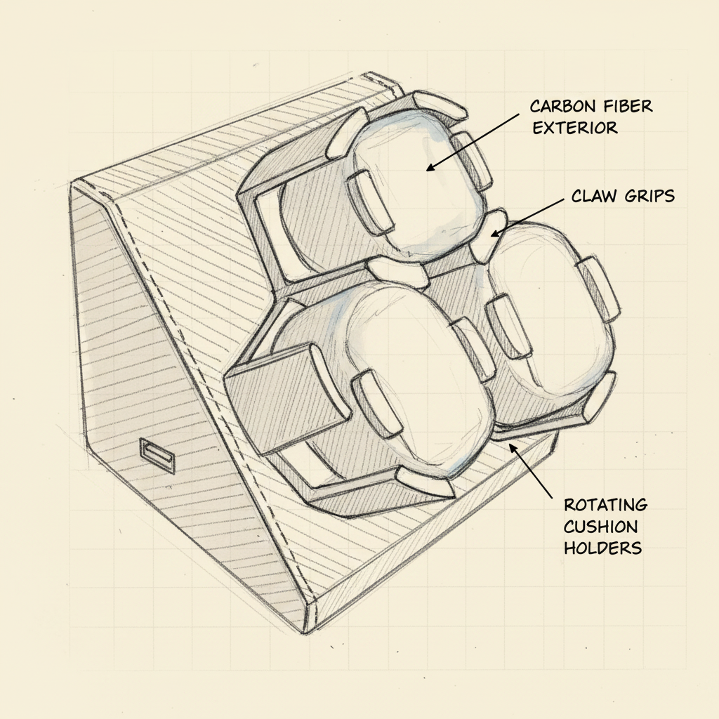 3-Watch Rotating Winder