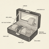 4-Slot Watch Box