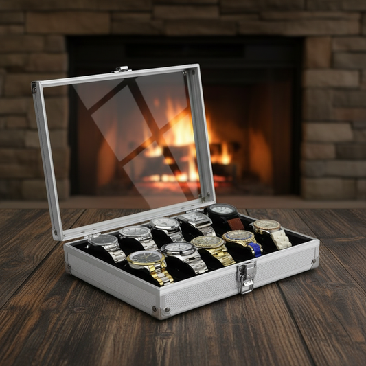 Aluminium Watch Display Box - shot-A