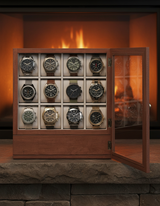 12-Slot Solid Wood Watch Box - shot-B