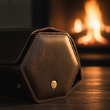 Classic Leather Watch Roll - shot-B