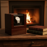 Wood & Glass Watch Winder - shot-D