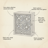 LED Wooden Watch Winder - shot-SKETCH