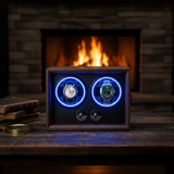 LED Wooden Watch Winder - shot-V-2slot