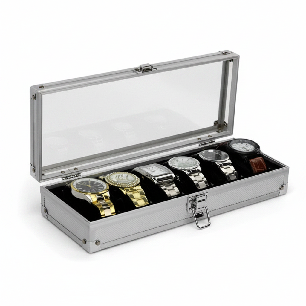 Aluminium Watch Display Box