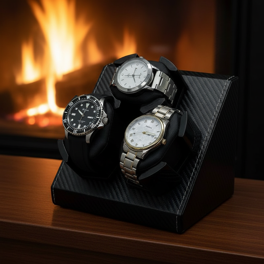 3-Watch Rotating Winder - FEAT3
