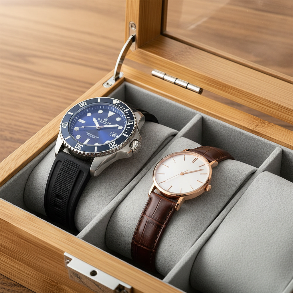 Bamboo Watch Box - FEAT3
